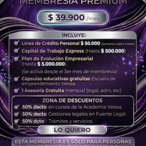 MEMBRESÍA PREMIUM