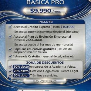 MEMBRESÍA BÁSICA PRO